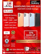 SAMSUNG GALAXY A13 (4GB RAM & 64GB ROM) On Easy Monthly Installments By ALI's Mobile