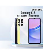 Samsung A15 8GB RAM 256GB Storage | PTA Approved | 1 Year Warranty | Installments Upto 12 Months - The Game Changer