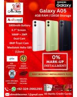 SAMSUNG GALAXY A05 (4GB RAM & 128GB ROM) On Easy Monthly Installments By ALI's Mobile