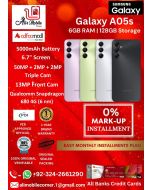 SAMSUNG A05S (6GB RAM & 128GB ROM) On Easy Monthly Installments By ALI's Mobile