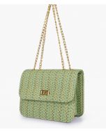 RTW Creation - Sea woven chain cross-body bag