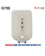 Nasgas SEM-200 Electric Geyser 20 Litter Semi Instant Electric Water Heater Non Installments