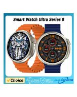 New Ultra Series 8 NFC AMOLED Smartwatch Heart Rate BT Call Sports Fitness Watch For IOS Andiord - ON INSTALLMENT