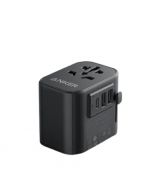 Anker 312 Travel Adapter With 2 USB and 1 Type-C Ports Black With Free Delivery On Cash by Spark Tech