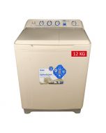 Haier 12Kg Twin Tub Washing Machine (HWM-120AS) With Free Delivery On Installment Spark Tech