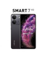 Infinix Smart 7 HD - 64GB ROM - 2+2GB RAM - Ink Black - (Installments) 