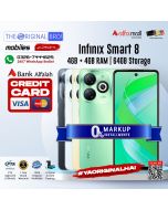 Infinix Smart 8 | 4GB RAM | 64GB Storage | Installment | PTA Approved | 1 Year Warranty | The Original Bro Mobiles