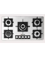 Glam Gas - Built In Hob 902 5 Burner with 3 Nozzle Br - 902 (SNS) - INSTALLMENT