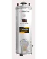 Glam Gas - Water Heater D 8x8 Stainless Steel 50 Gallons - DSS8 (SNS) - INSTALLMENT