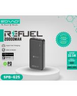 SOVO Refuel SPB-625 20000mAh Portable Power Bank - Premier Banking