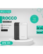 SOVO ROCCO SPB-611 10000mAh Portable Charger Power Bank - Premier Banking