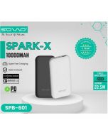 SOVO SPARK-X SPB-601 10000mAh Portable Charger Power Bank - Premier Banking