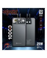 Space Speed PD + QC 3.0 Power Bank Series 10000MAH - Premier Banking