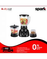 Westpoint Blender & Grinder 3 in 1 350W (WF-314) Black With Free Delivery On Installment By Spark Technologies.