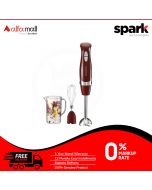 Westpoint Hand Blender with Egg Beater 600W (WF-9715) Maroon With Free Delivery On Installment By Spark Technologies.