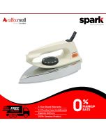 Westpoint Medium Weight Dry Iron 1000W (WF-673) White With Free Delivery On Installment By Spark Technologies.