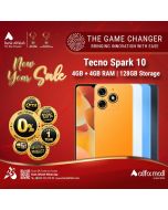 Tecno Spark 10 4GB 128GB | PTA Approved | 1 Year Warranty | Installment - The Game Changer