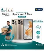 Sparx Neo 8 plus 4GB-64GB | PTA Approved | 1 Year Warranty | Installment With Any Bank Credit Card Upto 10 Months | ALLTECH	