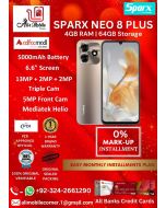 SPARX NEO 8 PLUS (4GB + 4GB EXTENDED RAM & 64GB ROM) On Easy Monthly Installments By ALI's Mobile