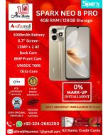 SPARX NEO 8 PRO (4GB + 4GB EXTENDED RAM & 128GB ROM) On Easy Monthly Installments By ALI's Mobile