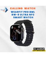 Wearfit Pro BML BW-8 Ultra NFC Smart Watch - Sameday Delivery In Karachi - On Easy Installment - Salamtec
