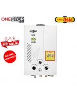Super Asia Instant Water Heater GH-506 Automatic Ignition System 6 Liters New Model 2023 Natural Gas - Without Installments