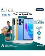 Tecno Spark 10 4GB-128GB | PTA Approved | 1 Year Warranty | Installment With Any Bank Credit Card Upto 10 Months | ALLTECH