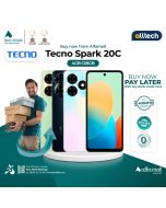 Tecno Spark 20C 4GB-128GB | PTA Approved | 1 Year Warranty | Installment With Any Bank Credit Card Upto 10 Months | ALLTECH
