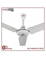 Wahid Ceiling Fan Saad Model 56 Inche Copper Wire Brand Warranty On Installments By OnestopMall