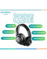 Anker Soundcore Q20i Hybrid Active Noise Cancelling Headphones - ON Installment