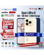 Sparx Ultra 8 | 8GB RAM | 128GB Storage | Installment | PTA Approved | 1 Year Warranty | The Original Bro Mobiles