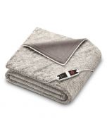 Beurer Cosy Luxurious Outer Material Nordic Taupe Fleecy Heated Over Electric Blanket (HD 150) On Installment ST With Free Delivery  