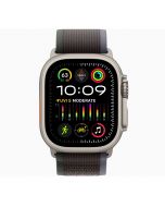 Apple Watch Ultra 2 49MM Titanium Case With Black/Blue Trail Loop M On Installment With Free Delivery By Spark Technologie