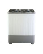 Haier Twin Tub Series Semi Automatic Washing Machine White (HTW 80-186) With Free Delivery On Instalment By Spark Tech