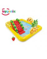 INTEX Fun fruity play center swimming pool outdoor 8ft x 6.2ft x 2.9ft (57158)