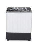 Haier Twin Tub Series Semi Automatic 10 Kg Washing Machine White (HTW 110-186) With Free Delivery On Instalment By Spark Tech