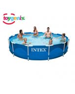 NTEX 12ft X 30 in Round Metal Frame Pool ( 366 cm X I76 cm ) (28210)