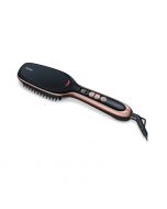 Beurer Hair Straightening Brush With Protective Ceramic Coating and Ion Function (HS 60) On Installment ST With Free Delivery