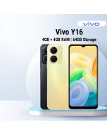 Vivo Y16 4GB RAM 64GB Storage | PTA Approved | 1 Year Warranty | Installments Upto 12 Months - The Game Changer