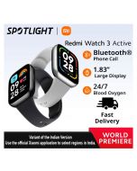 Xiaomi Redmi Watch 3 Active Bluetooth 5.3 Sport Bracelets 1.83 Inches LCD Display Blood Oxygen Monitor 5ATM Waterproof - ON INSTALLMENT