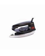 Westpoint Medium Weight Dry Iron 1000W (WF-672) Black With Free Delivery On Installment By Spark Technologies.