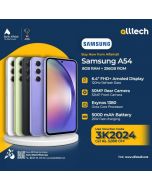 Samsung A54 8GB-256GB | 1 Year Warranty | PTA Approved | Monthly Installments By ALLTECH Upto 12 Months