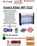 WESTPOINT Insect Killer WF-7112 On Easy Monthly Installments By ALI's Electronics