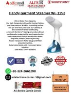 WESTPOINT Handy Garment Steamer WF-1153 On Easy Monthly Installments By ALI's Electronics