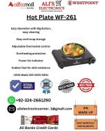 WESTPOINT Hot Plate WF-261 On Easy Monthly Installments By ALI's Electronics