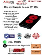 WESTPOINT Double Ceramic Cooker WF 146 On Easy Monthly Installments By ALI's Electronics-3 Months (0% Markup)