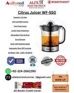 WESTPOINT Citrus Juicer WF-550 On Easy Monthly Installments By ALI's Electronics