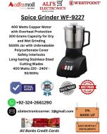 WESTPOINT Coffee and Spice Grinder WF-9227 On Easy Monthly Installments By ALI's Electronics