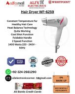 WESTPOINT HAIR DRYER WF-6259 On Easy Monthly Installments By ALI's Electronics