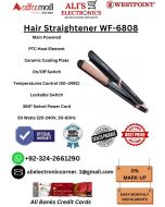 WESTPOINT Hair Straightener WF-6808 On Easy Monthly Installments By ALI's Electronics